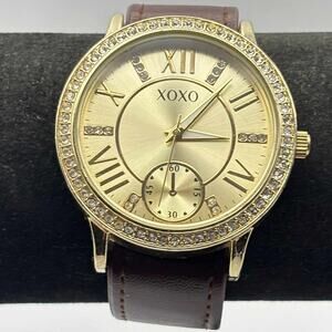 Gold XOXO Men's Watch